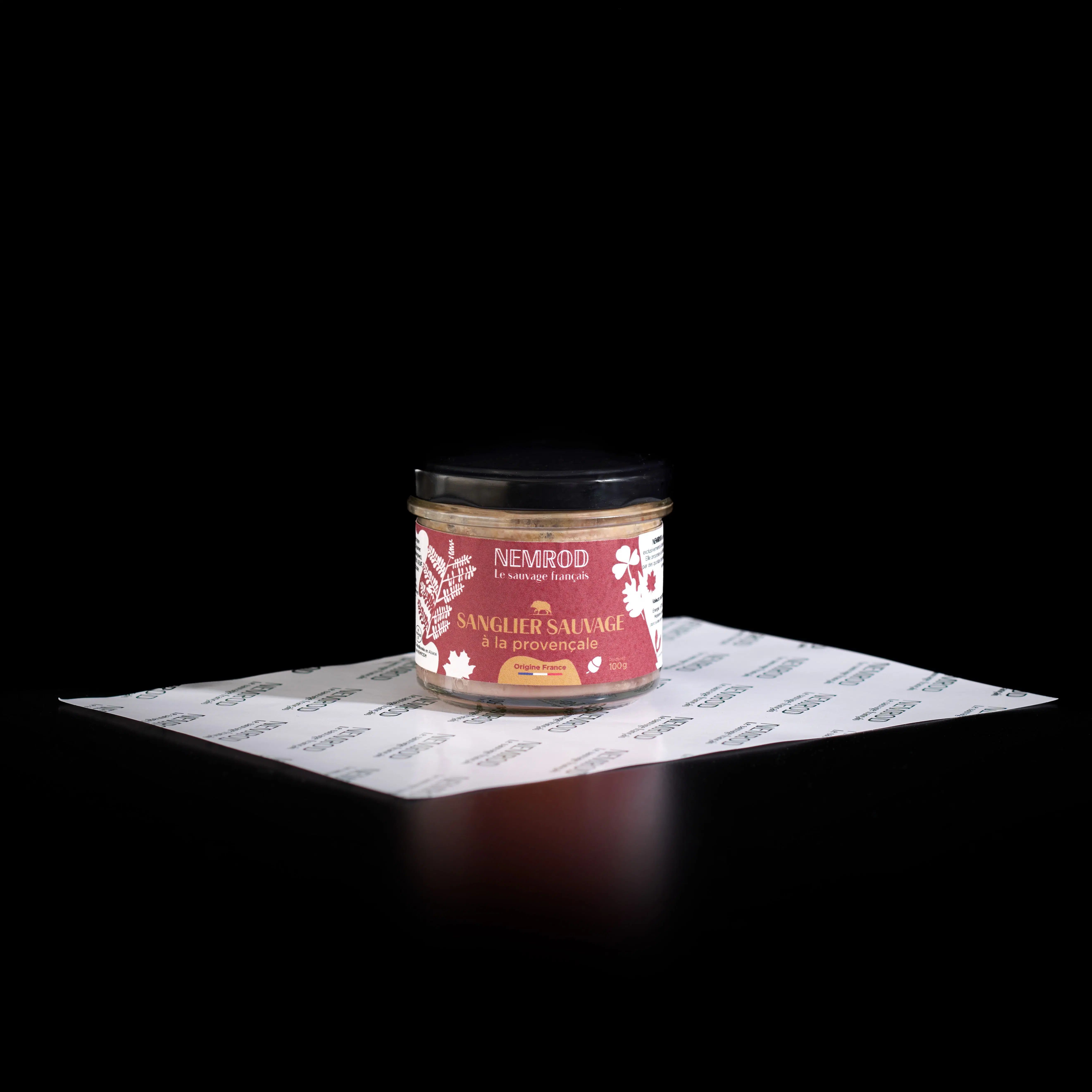 Provenzalische Wildschweinterrine - Wild - 100g