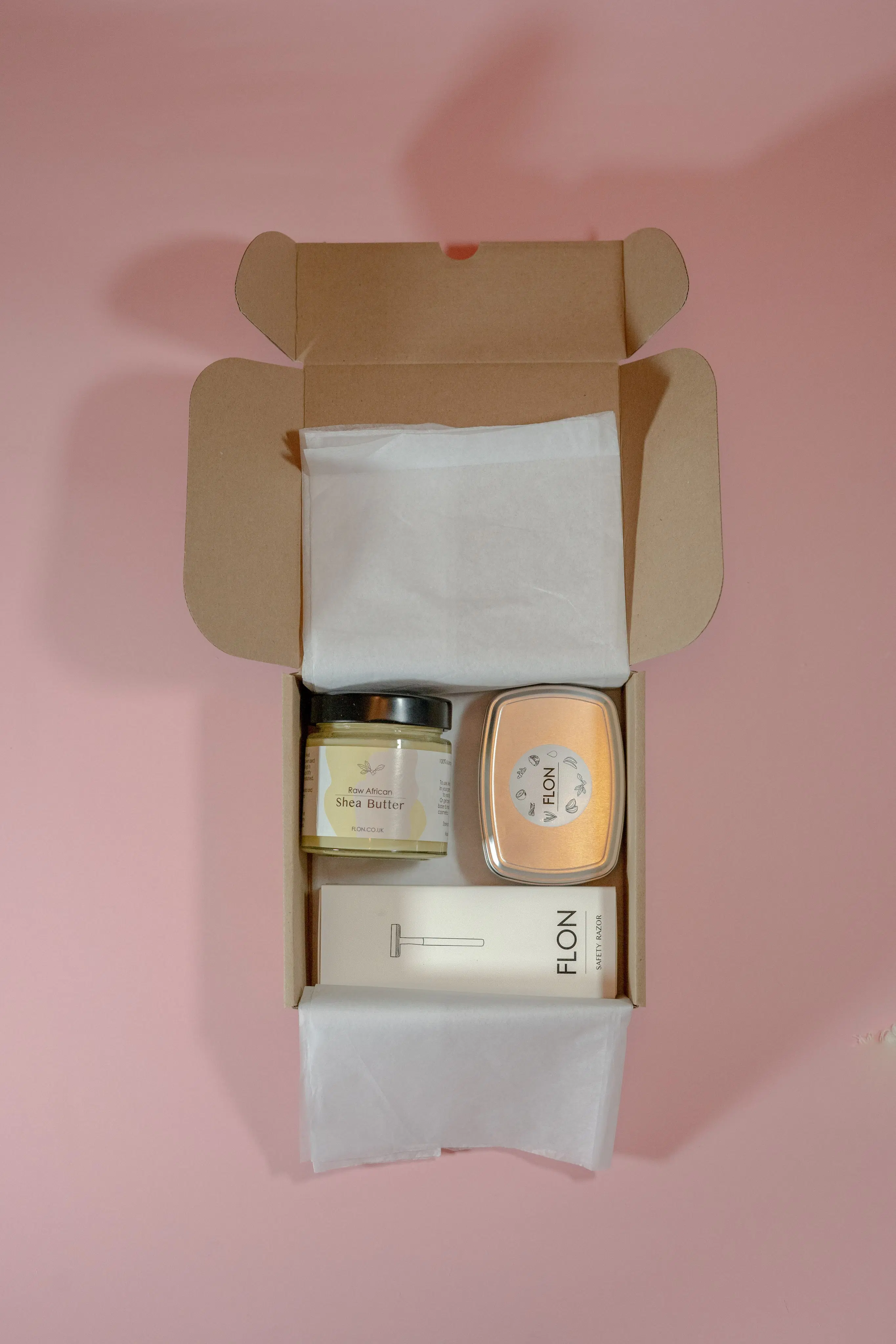 Geschenkset - Umweltfreundliches Rasiergeschenkset - Schwarz v1.0 Rasiermesser