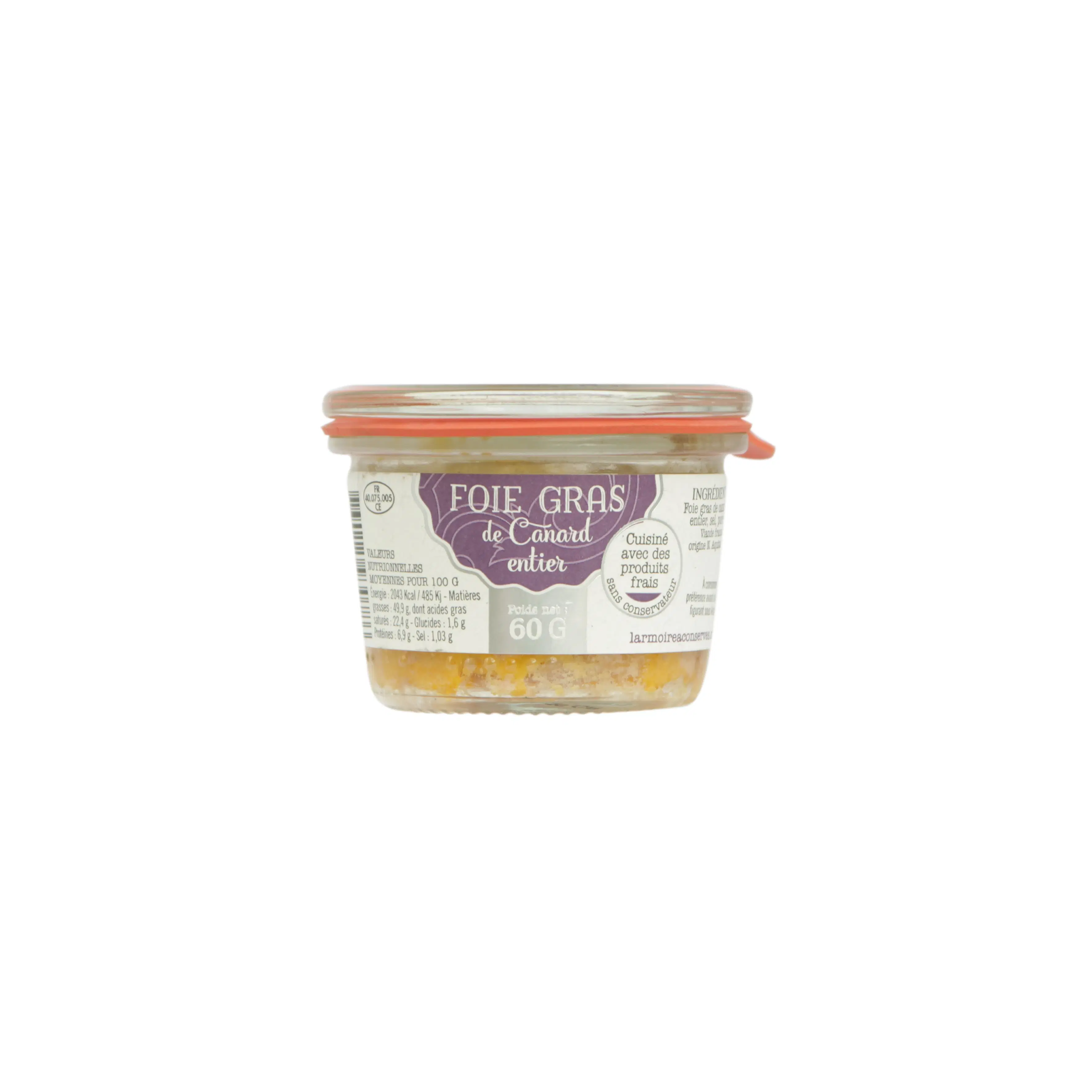 ENTENFOIE GRAS 60G