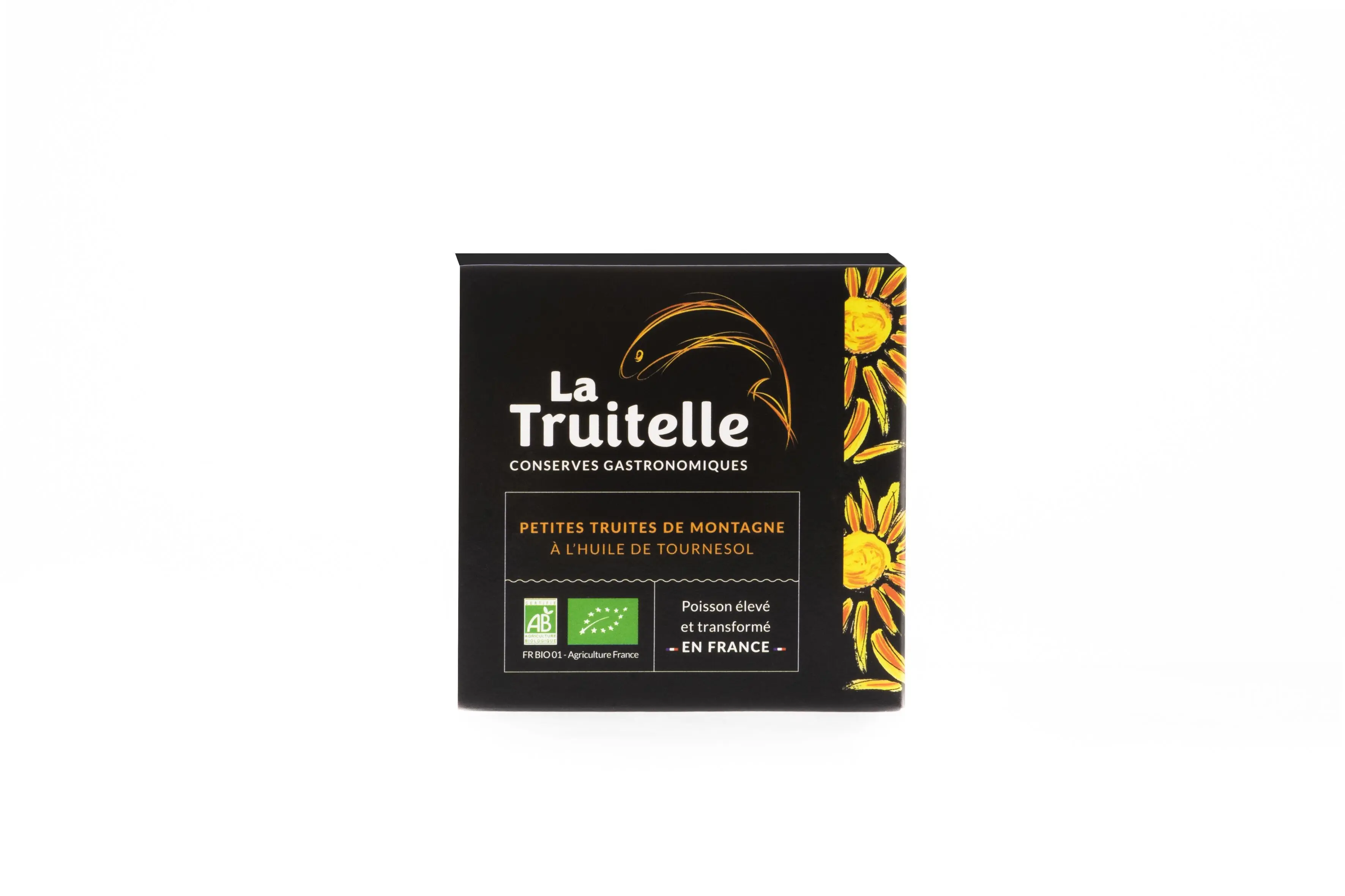 Petites truites de montagne à l’huile de tournesol