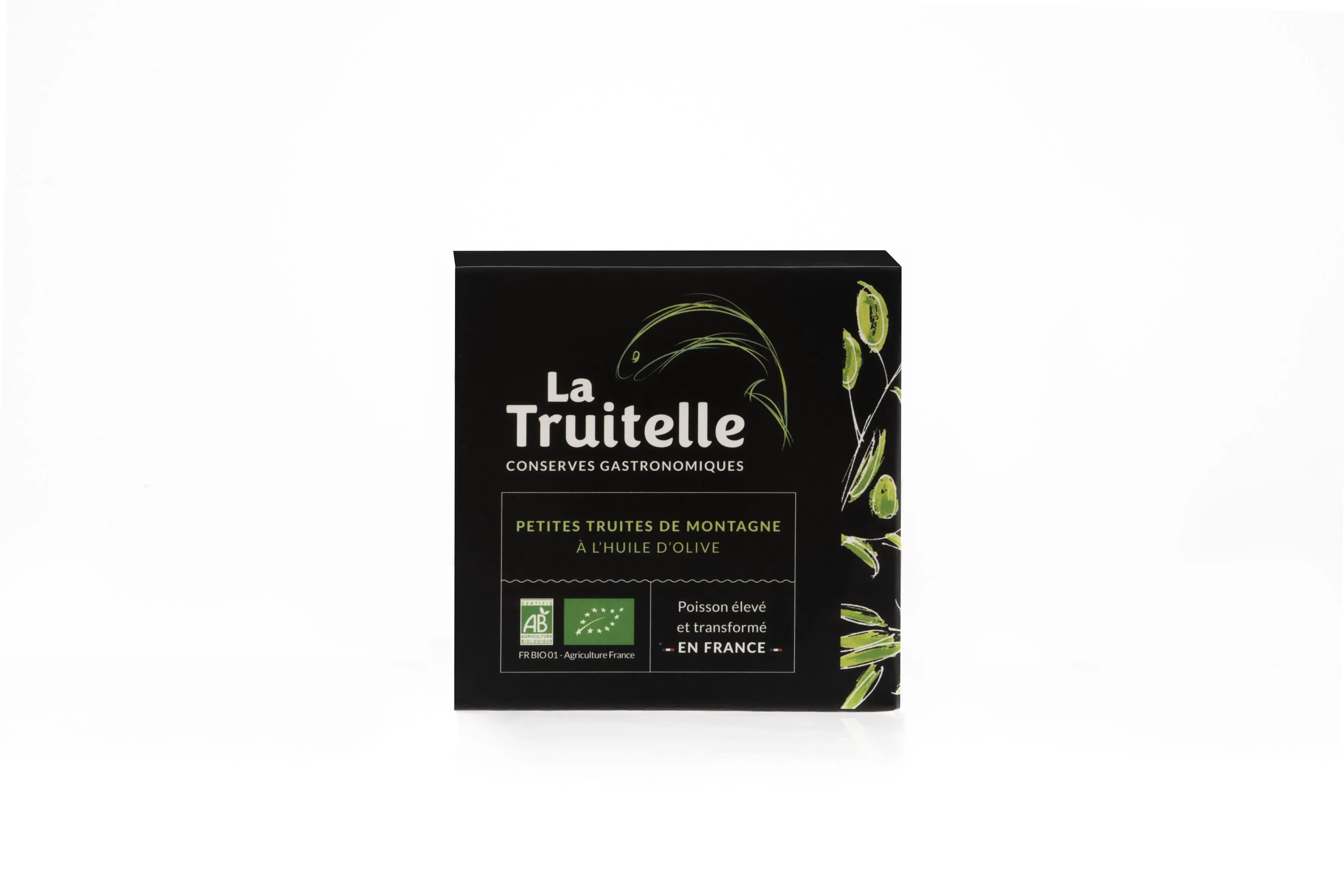 Petites truites de montagne à l’huile d’olive