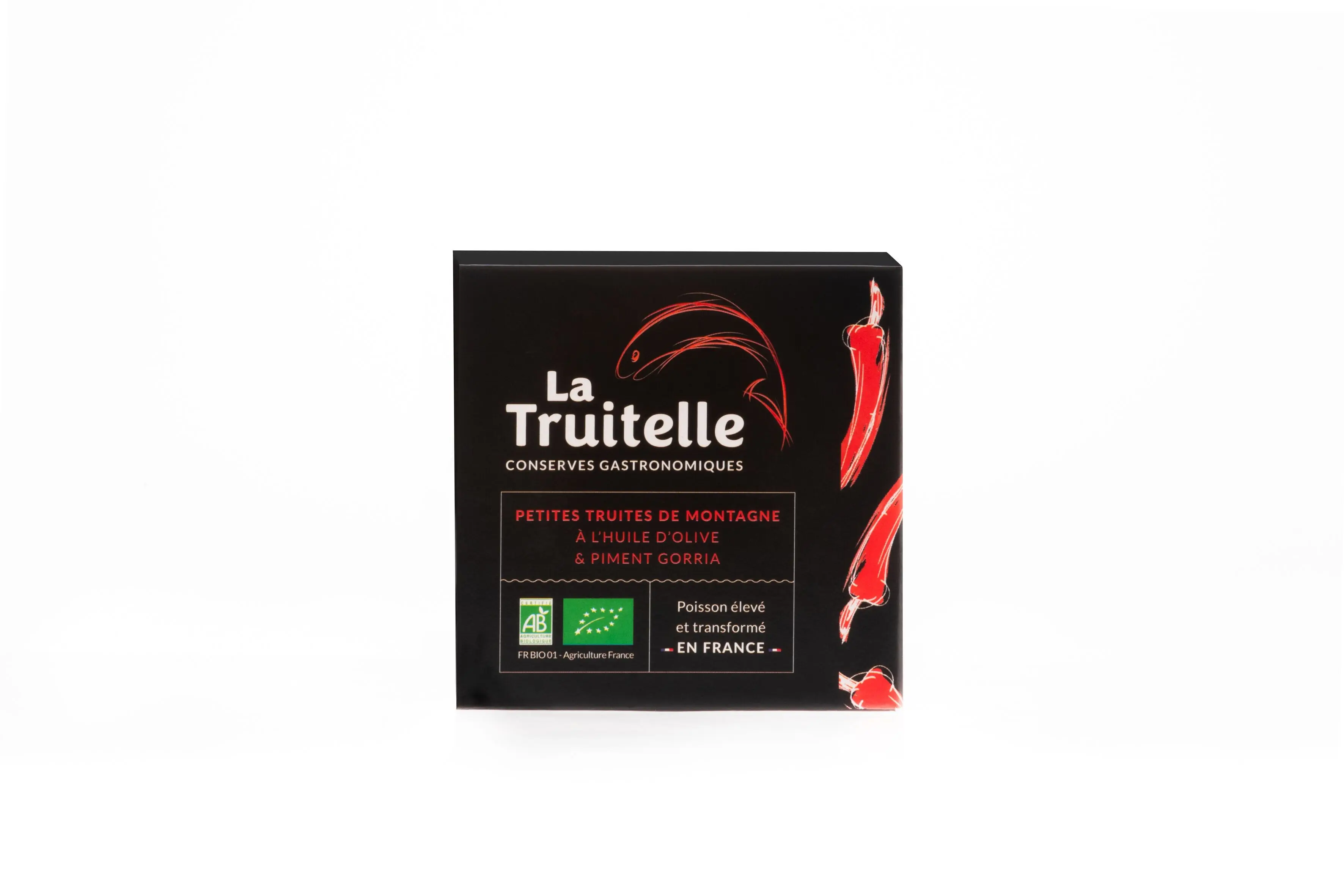 Petites truites de montagne à l’huile d’olive et piment gorria