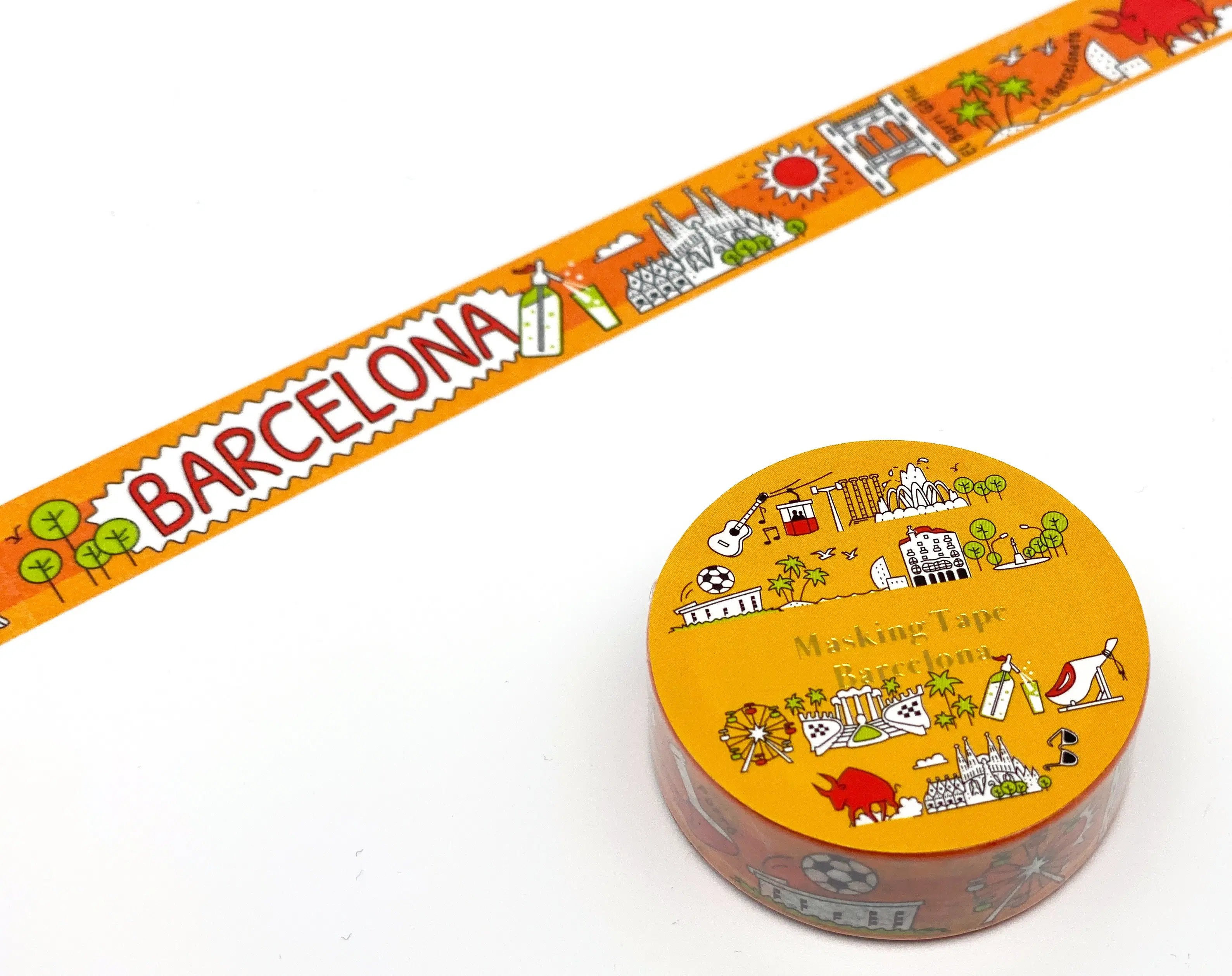 BARCELONA City Tapes - Washi Tape / Masking Tape