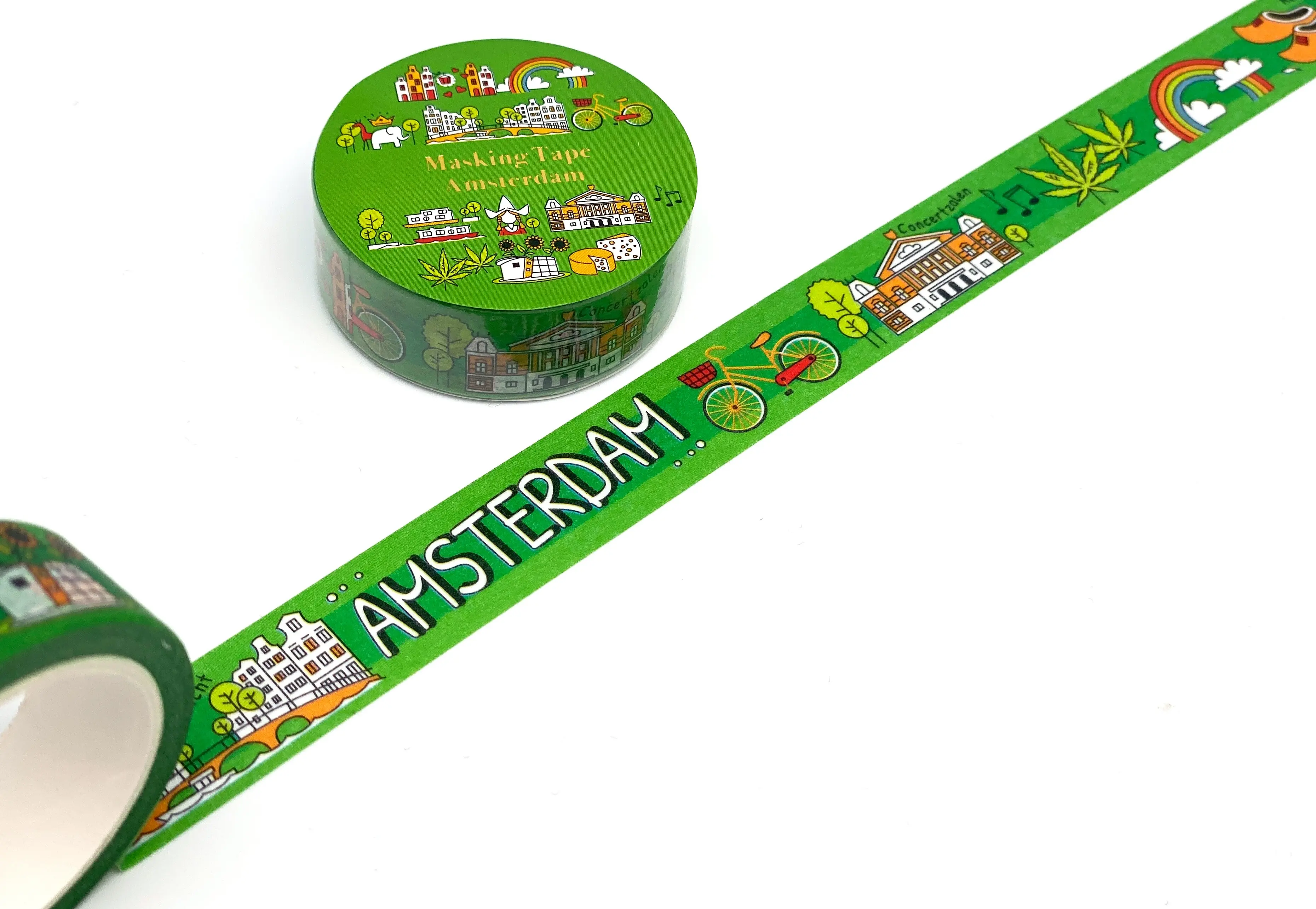 AMSTERDAM City Tapes - Washi Tape / Masking Tape