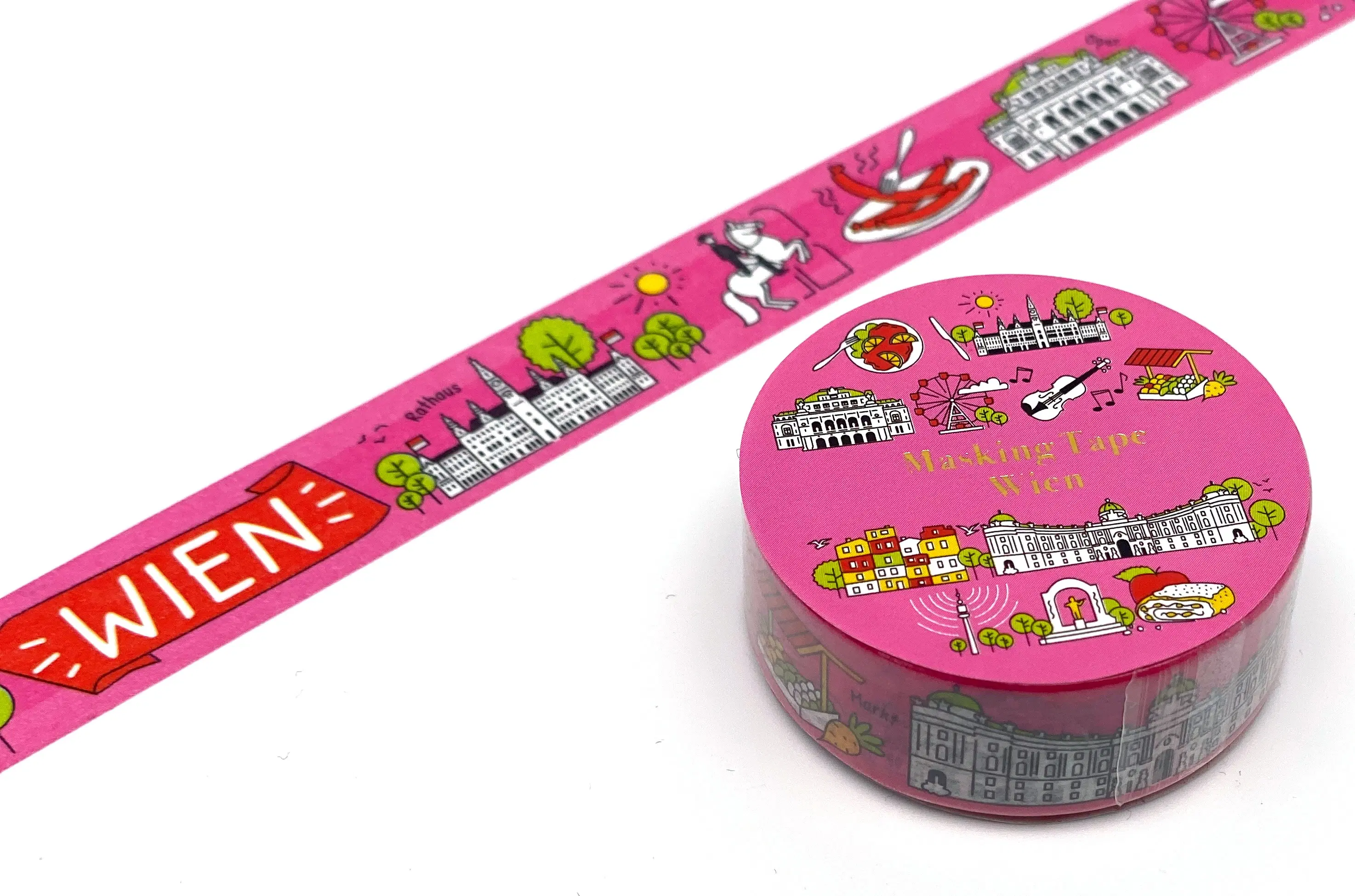 VIENNA City Tapes - Washi Tape / Masking Tape