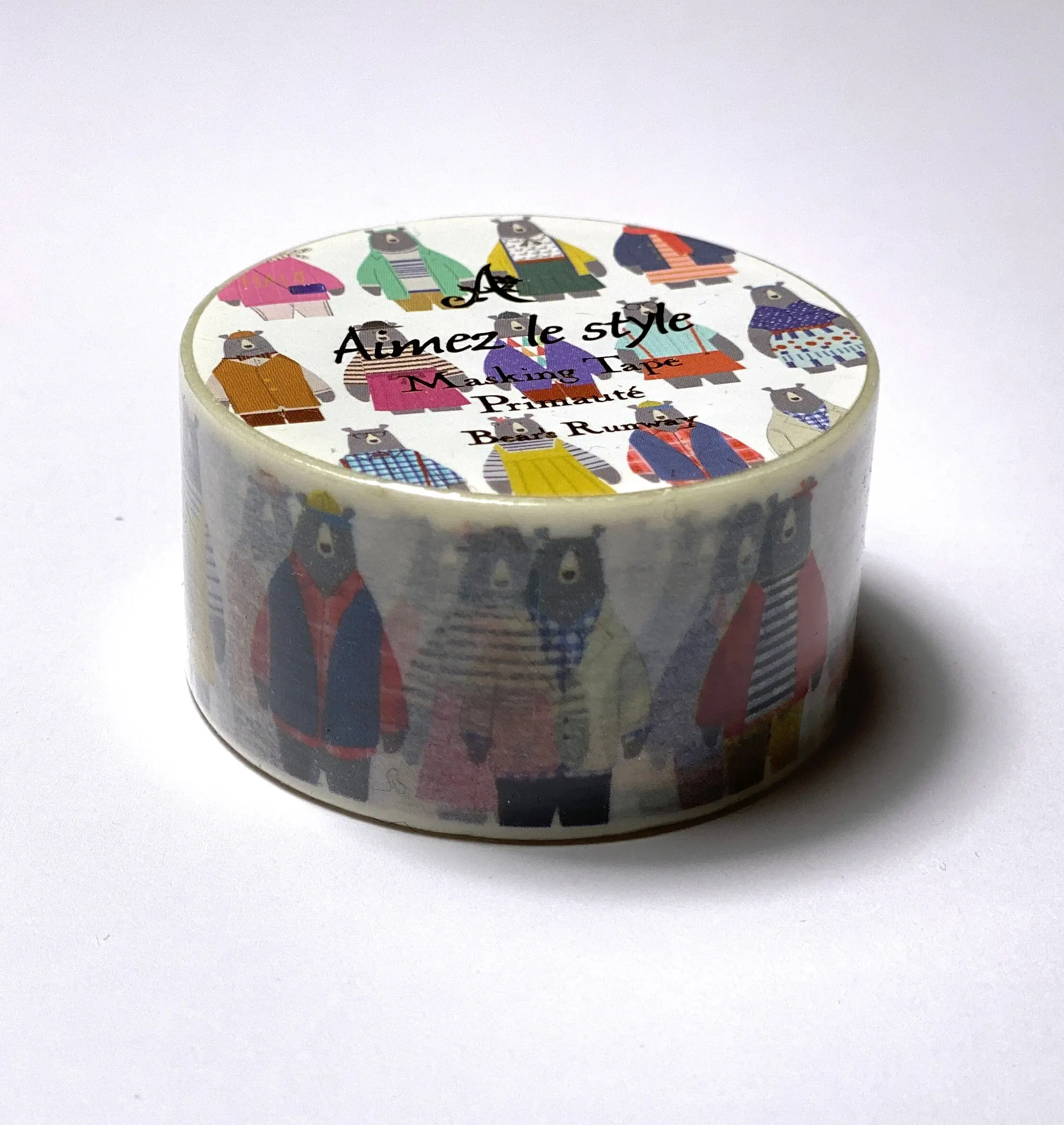 Washi / Masking Tape Bears Runway