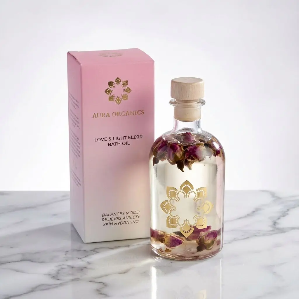 Love & Light Mood & Hormone Balancing Bath Oil