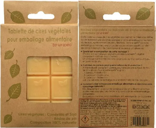 Universelle Pflanzenwachstablette von wrapéo