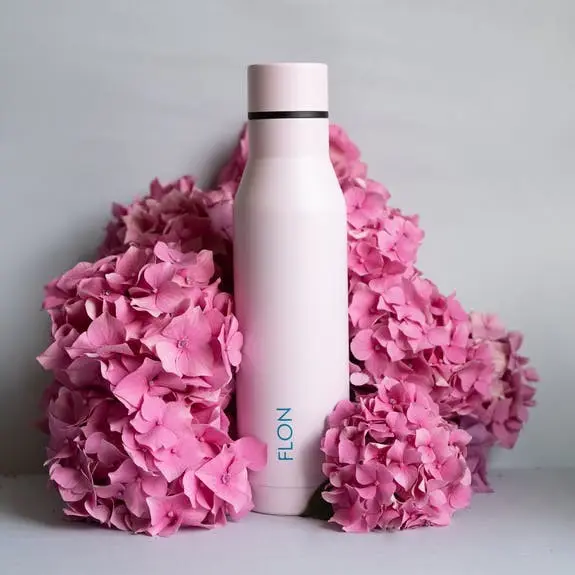 Wasserflasche - Isolierte wiederverwendbare Wasserflasche - Lila