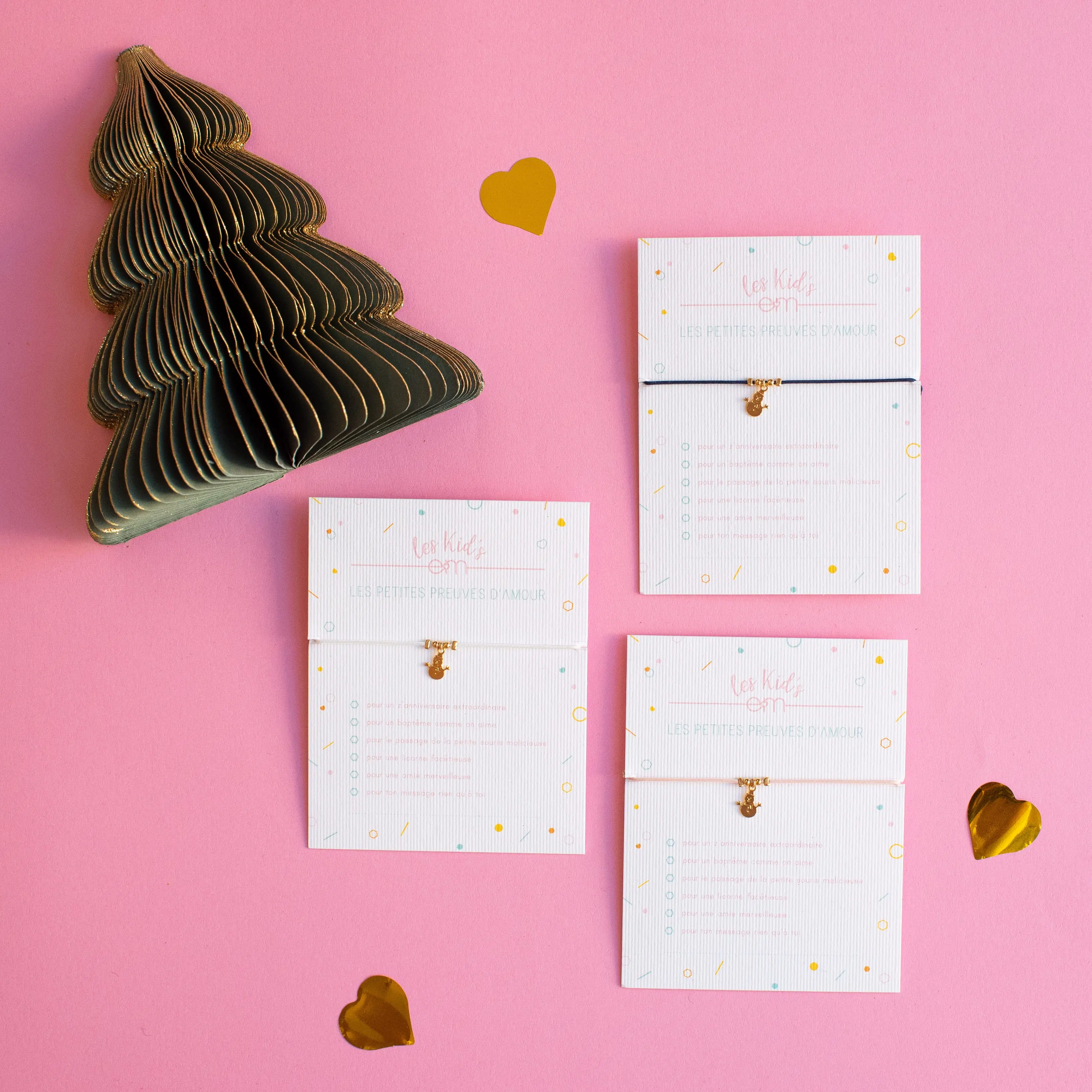 Les petites preuves d'Amour - Bonhomme  de neige MAT