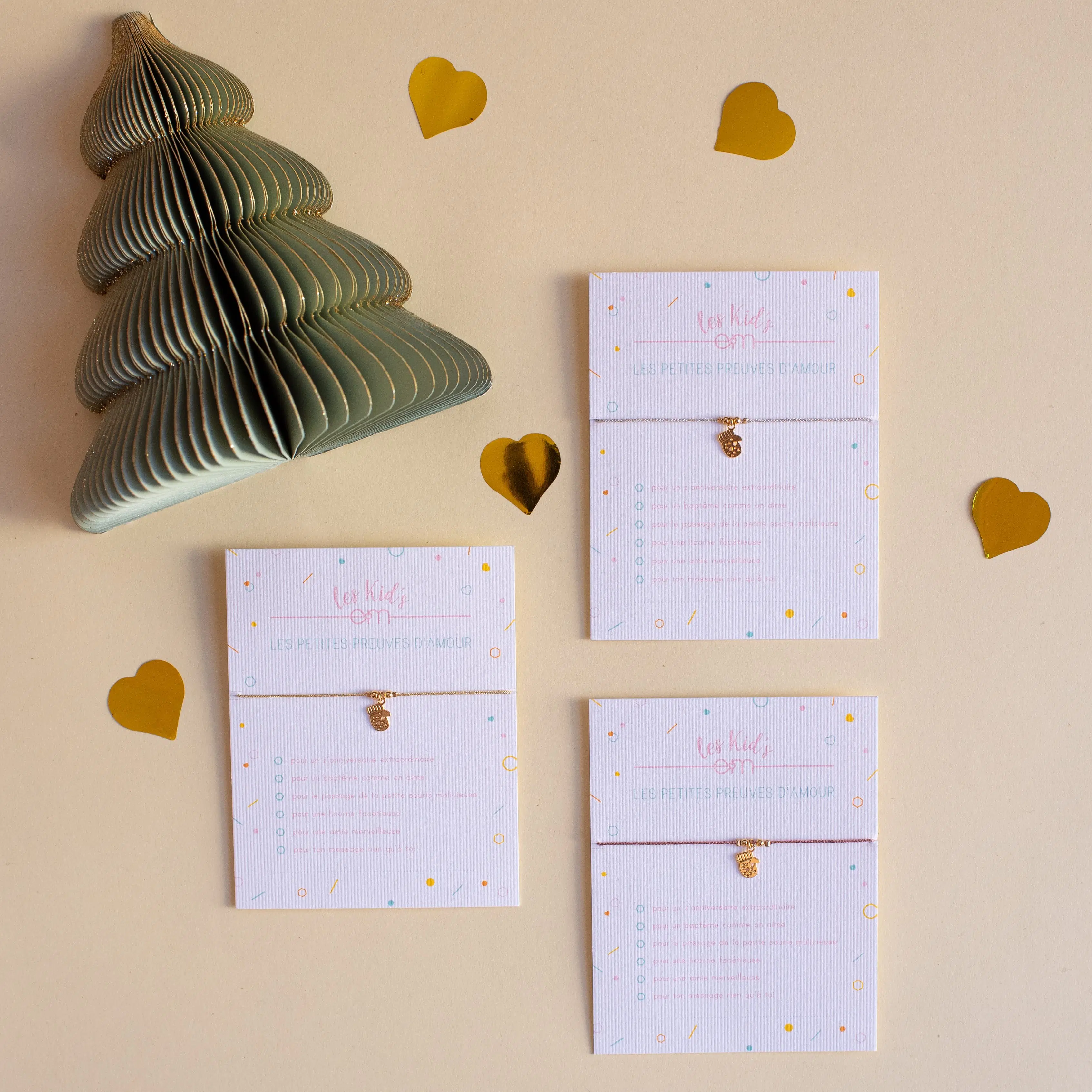 Les petites preuves d'Amour - Mouffle en Lurex