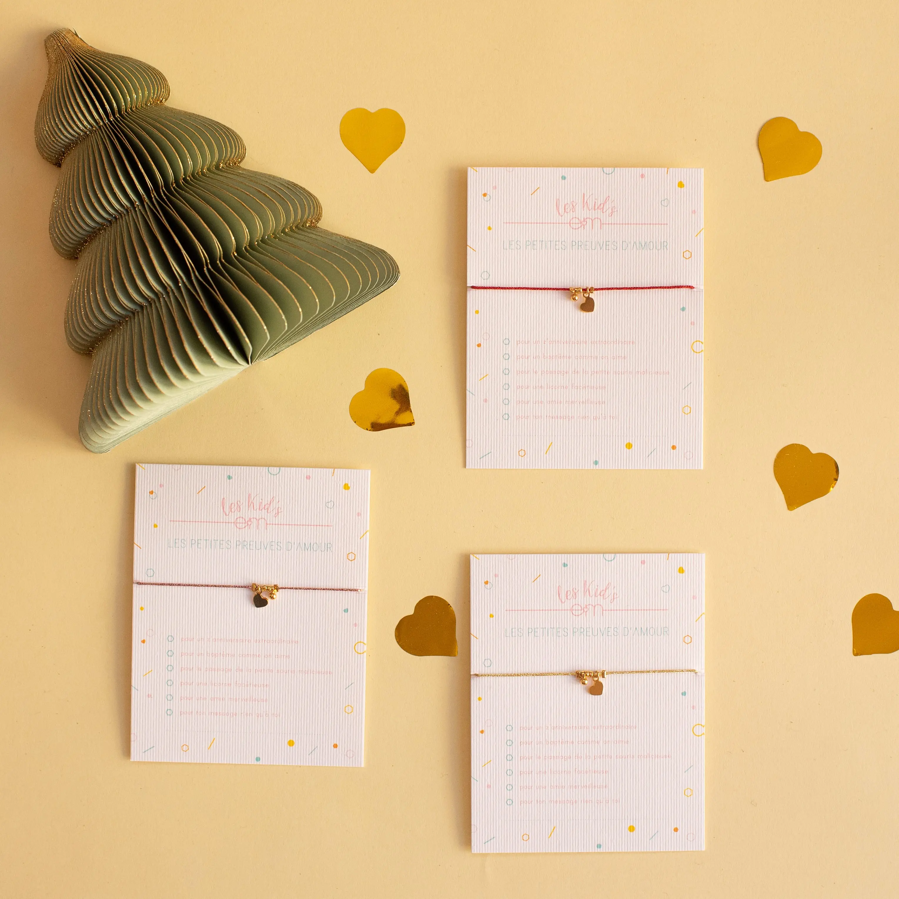 Les petites preuves d'Amour - Tiny Heart en Lurex