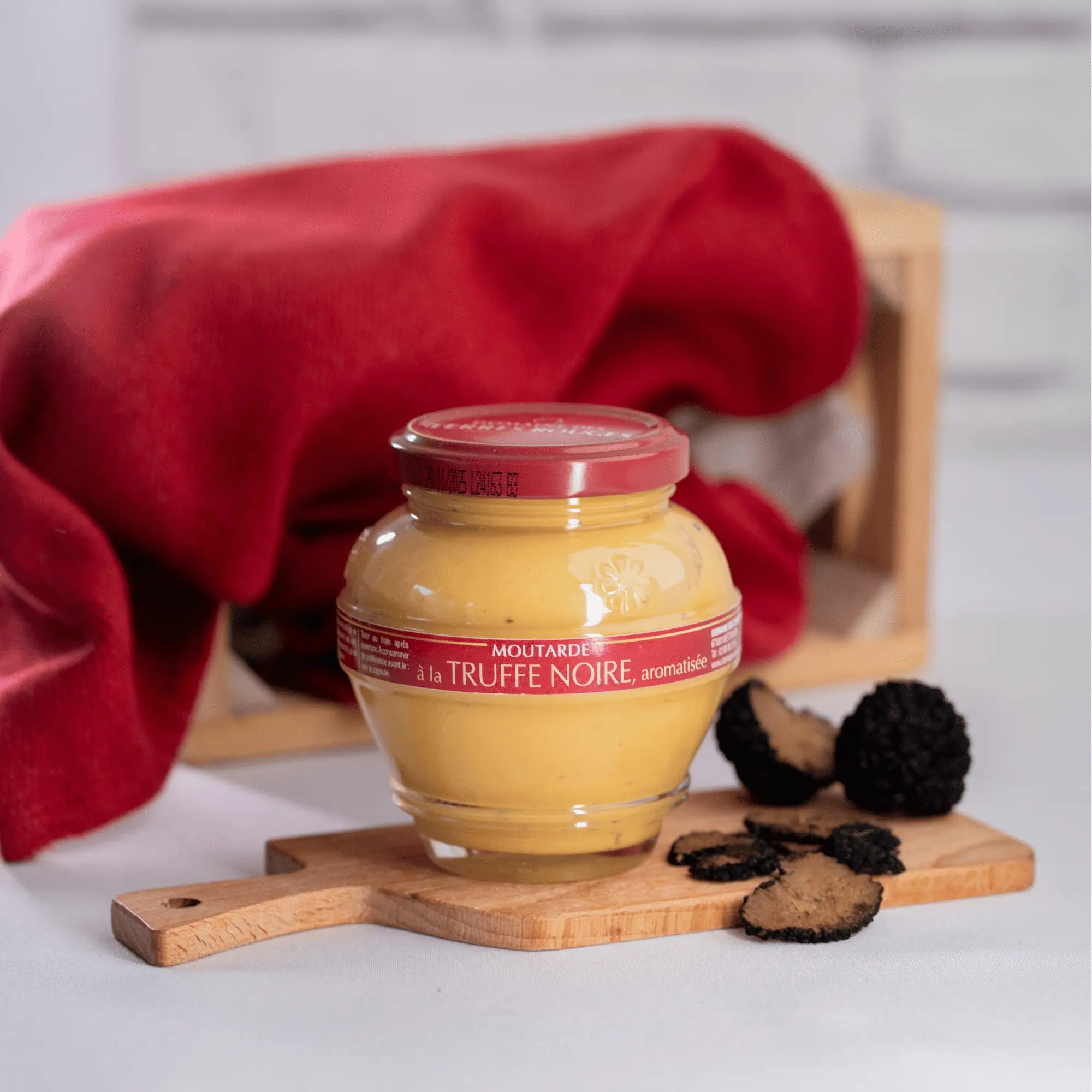 Black Truffle Mustard, flavored 200g
