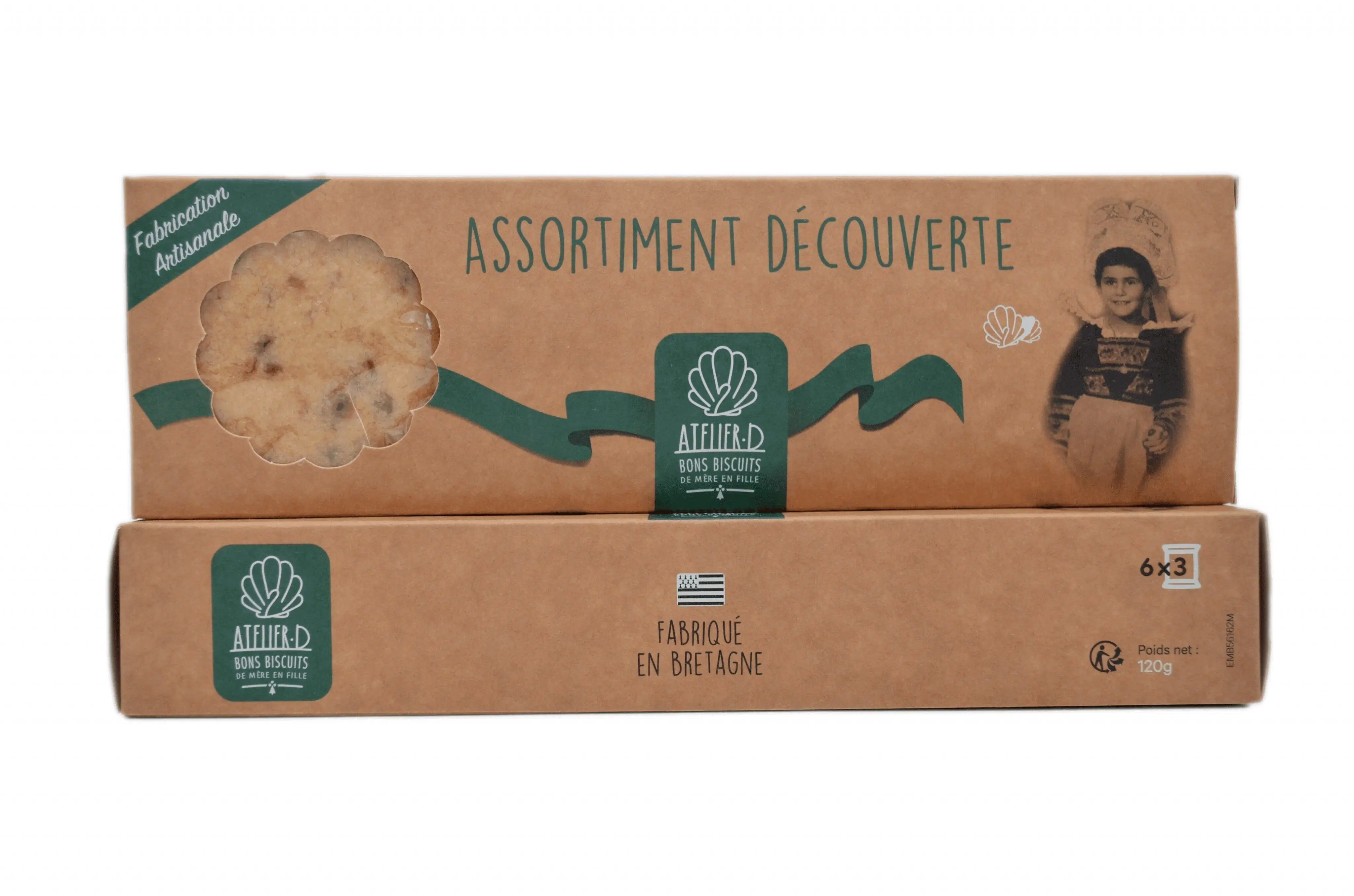 120g cardboard box - Discovery assortment