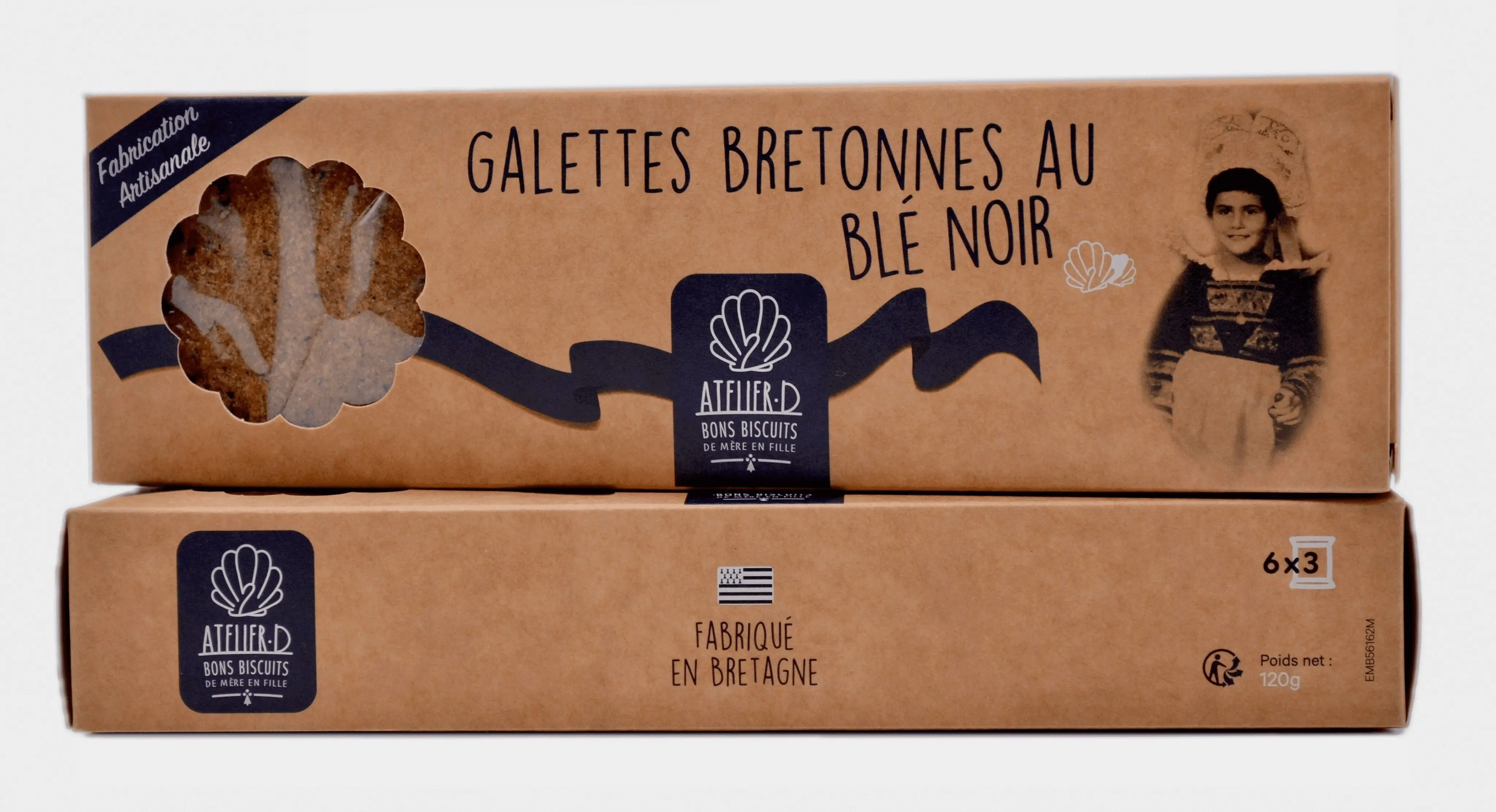 120g cardboard box - Buckwheat pancakes