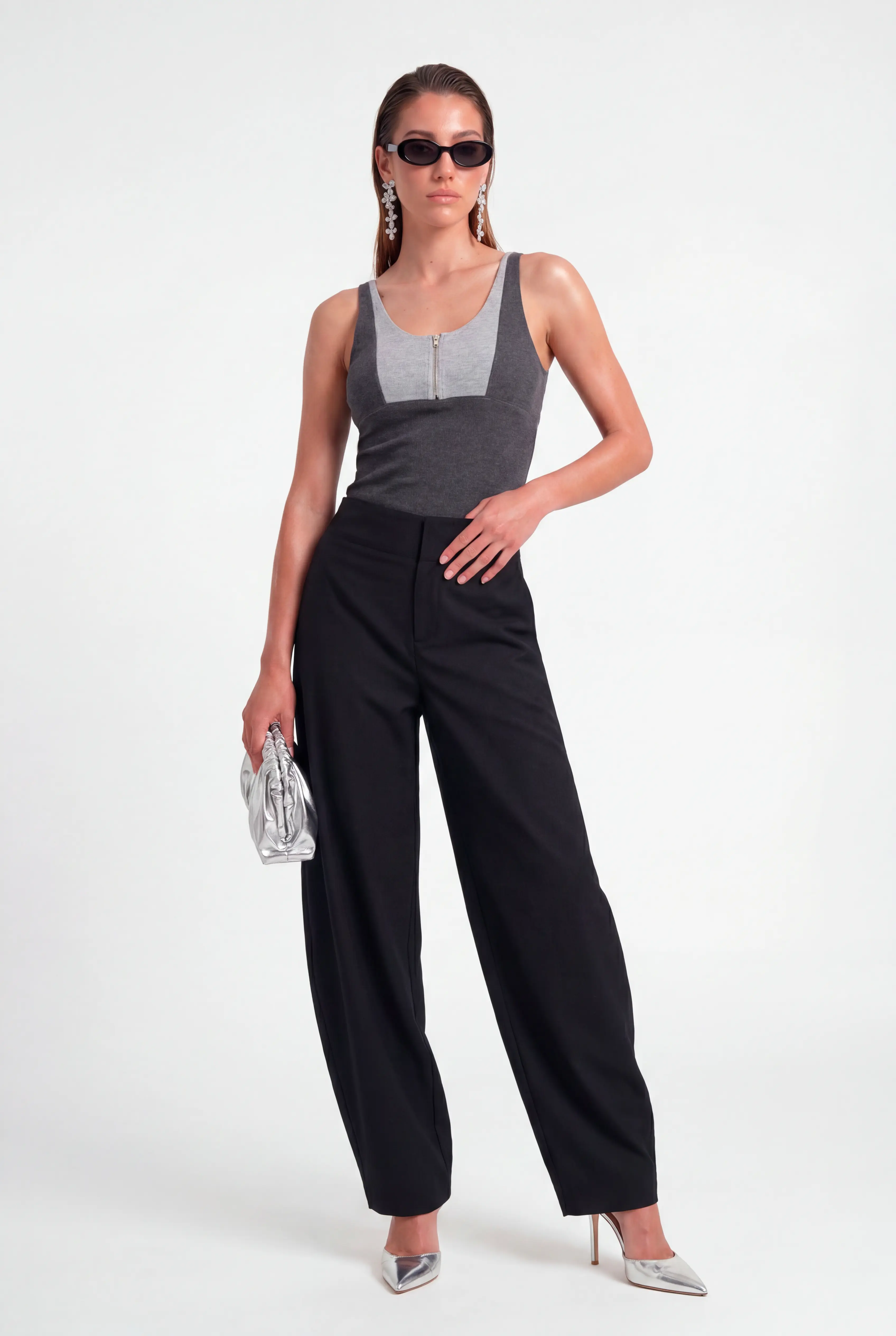 Corpo in maglia bicolore